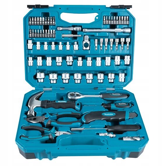 Makita E-10899 sada nářadí, gola sada ruční nářadí, 76-dílná