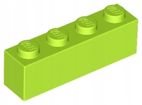 

Lego 3010 Klocek 1x4 limonka Nowy (2g)