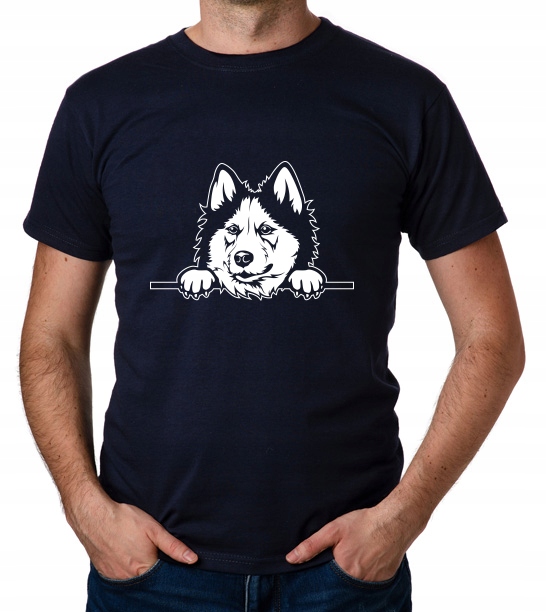 

koszulka Husky Syberyjski Pies Dog Piesek prezent