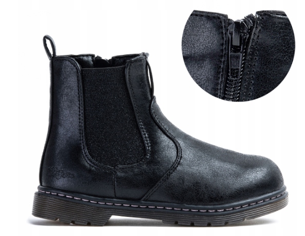 WOJTYŁKO BOTKI SZTYBLETY TRZEWIKI CZARNE 1Z21045C R 29 Marka Wojtyłko