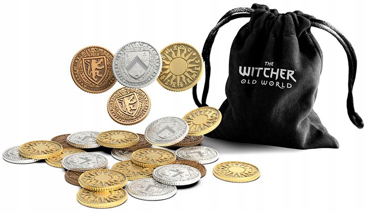 

Wiedźmin Stary Świat Metalowe Monety