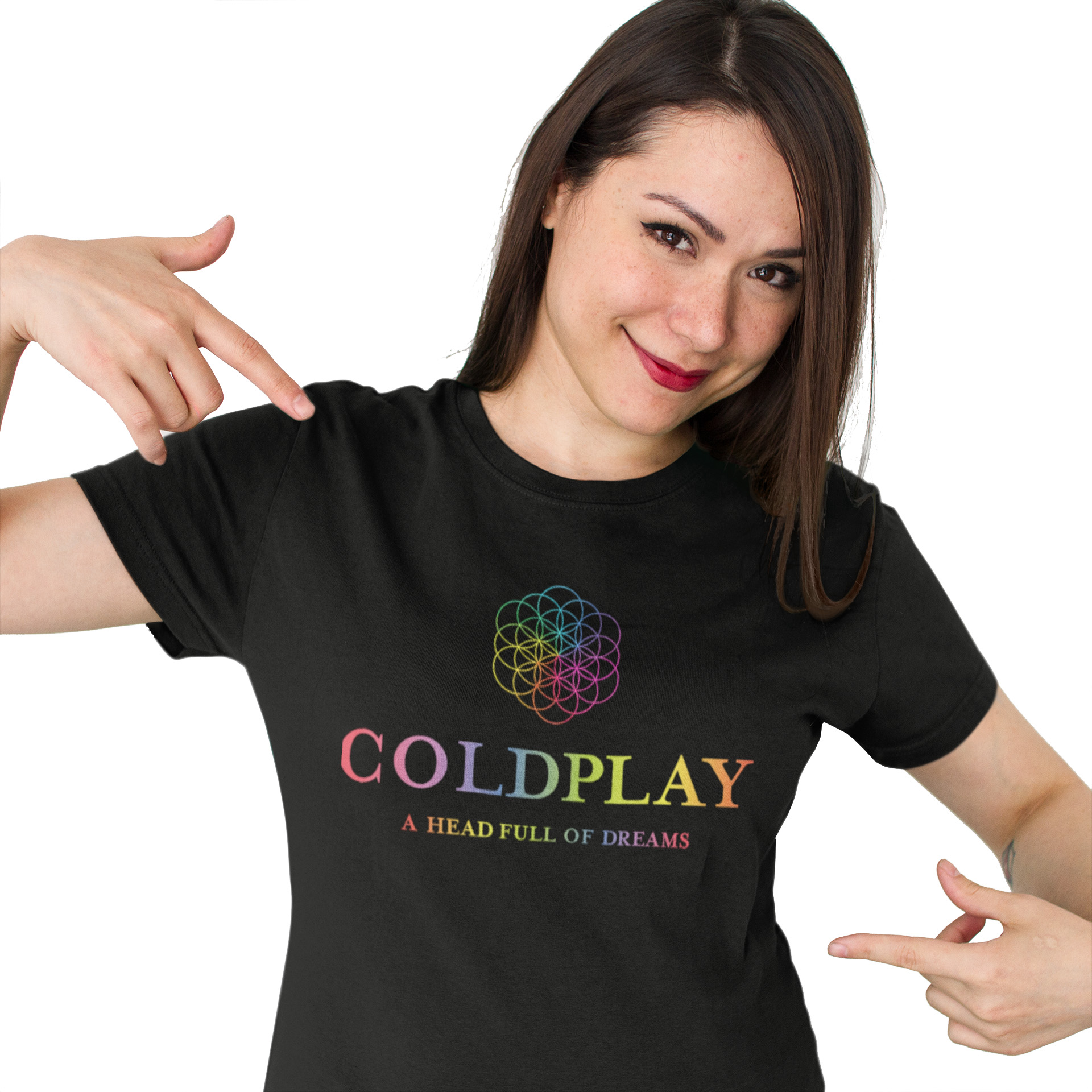 

Coldplay Damska Koszulka T-Shirt 8 Wzorów S
