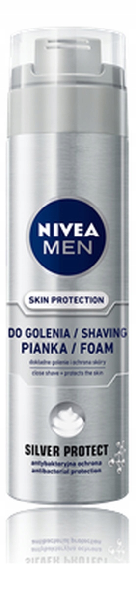 Nivea For Men Pianka Do Golenia Silver