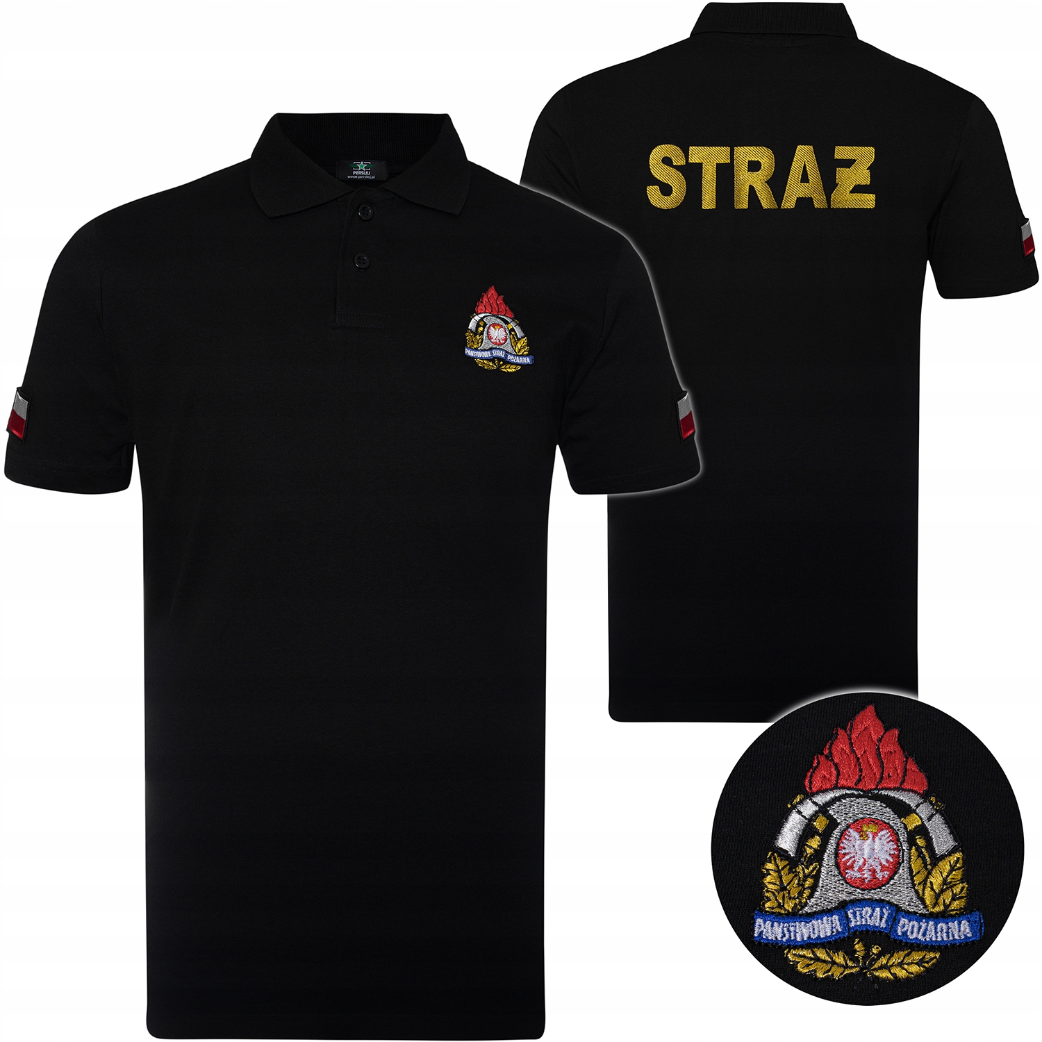 

Koszulka Polo Strażacka Państwowa Straż Psp r. L