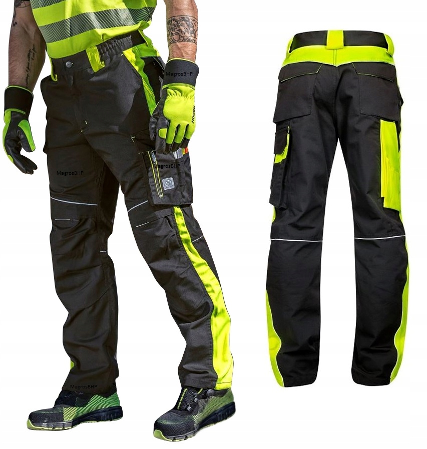 

Spodnie Robocze Potrójne Szwy Ardon Neon 270g r.50