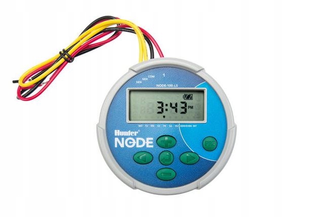 Regulátor zavlažovania Hunter NODE-400 Batériový 9V 4 sekcie vodotesný