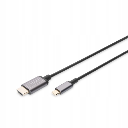 Kabel adaptera wideo Digitus 19-pinowy Hdmi typu A męski 24-pinowy Us