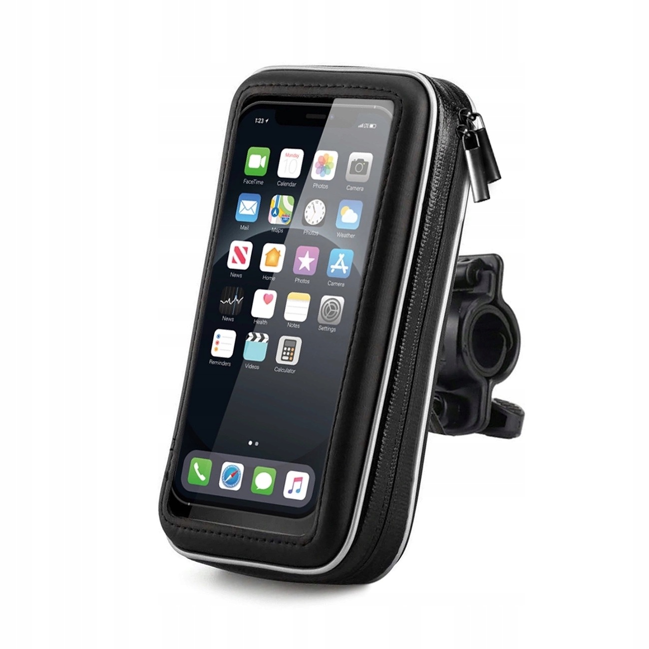 Wozinsky Uchwyt Na Telefon Do Roweru, Motocykla, Hulajnogi Czarny (WBHBK7)