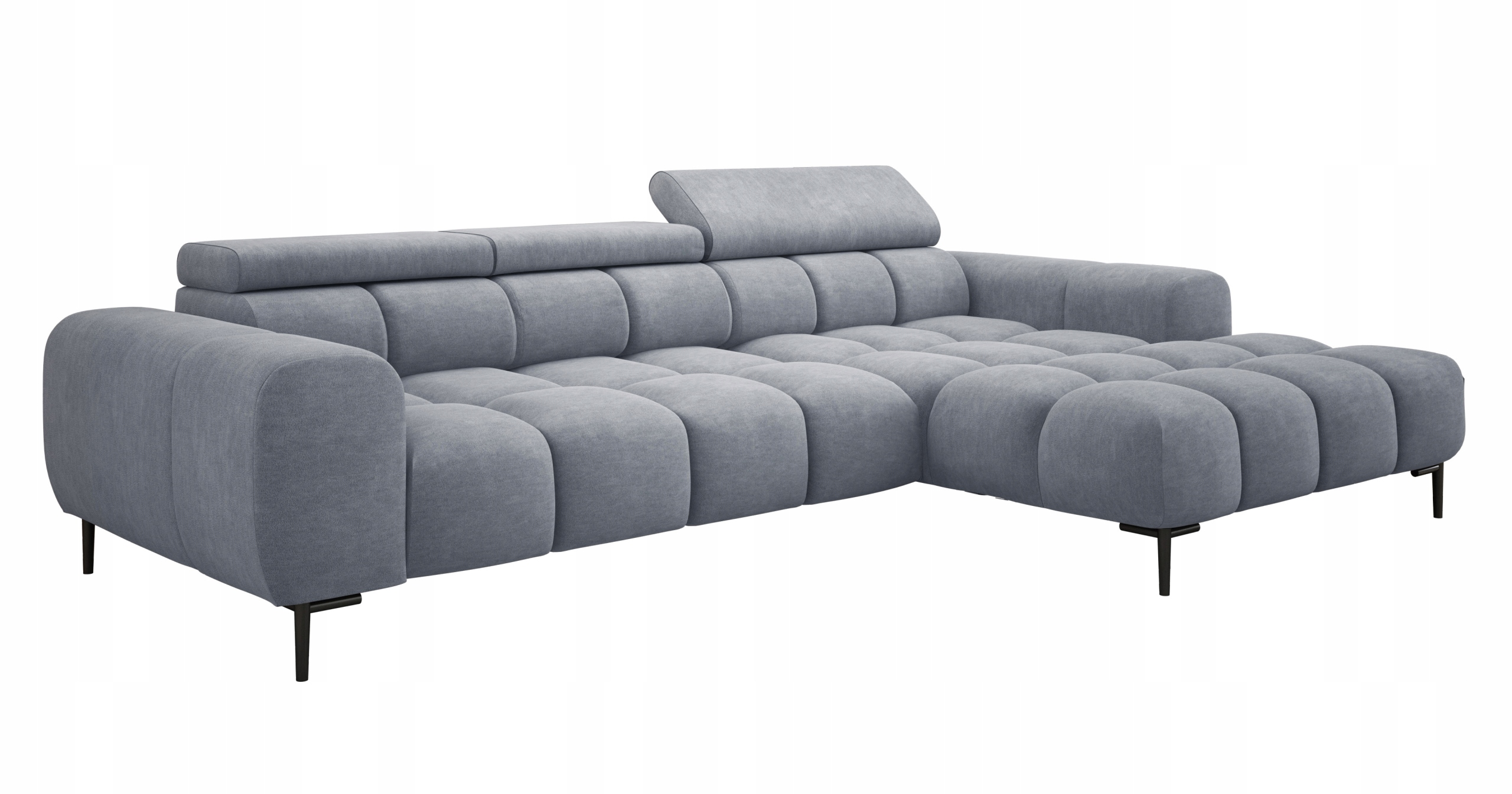 Moderní Rohová Sedací Souprava Plaza S Mini Wersal, elektrické sedadlo