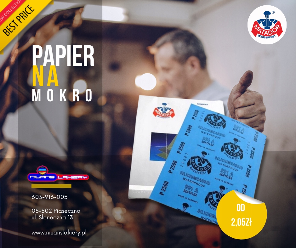 Papier wodny Matador P360