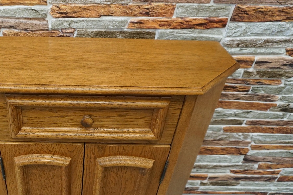 KOMODA DĘBOWA 2 DRZWIOWA SZER. 75 CM p-571 Kolor mebla inny kolor