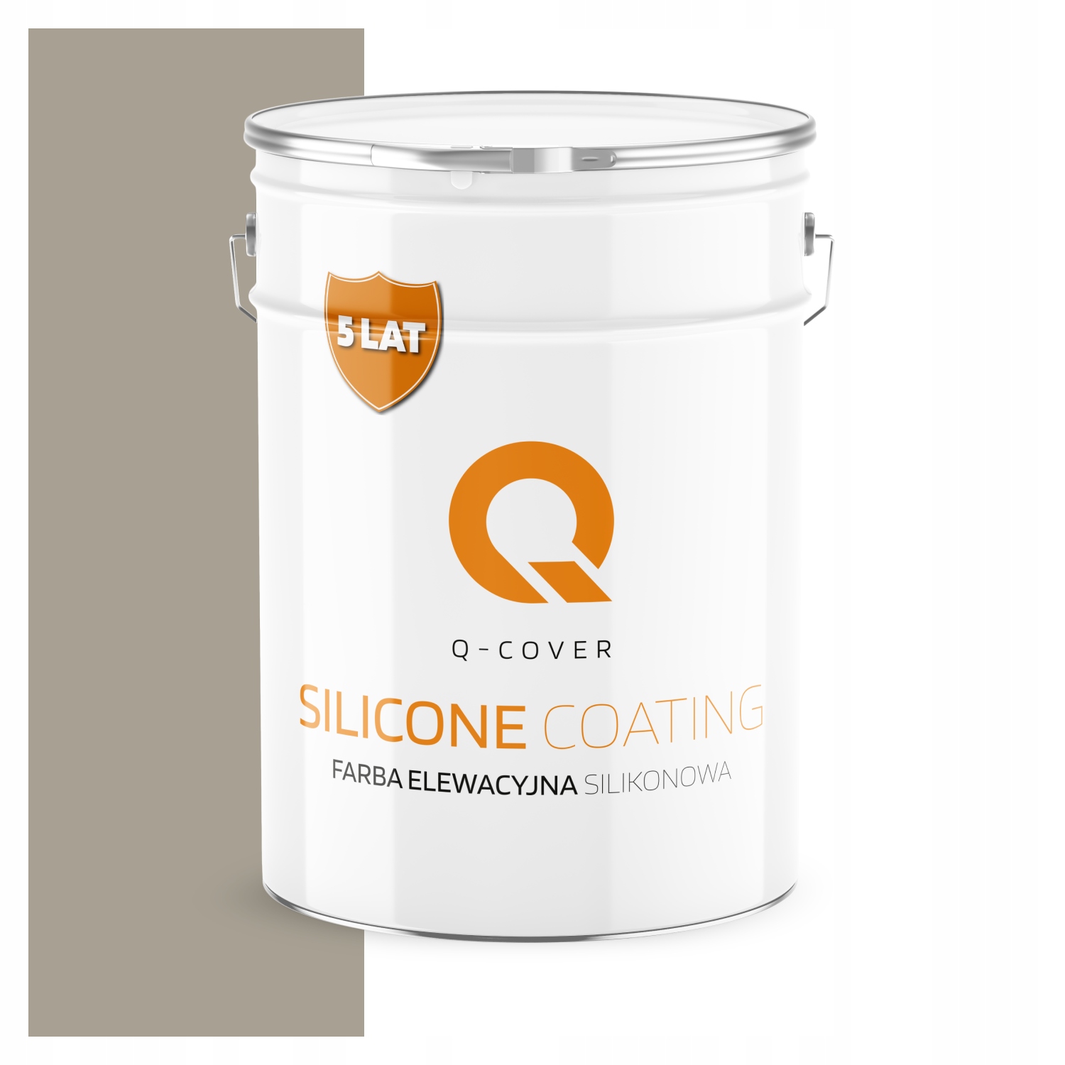 Fasádna Silikónová Fasádna Farba Šedá Teplá F293 10L