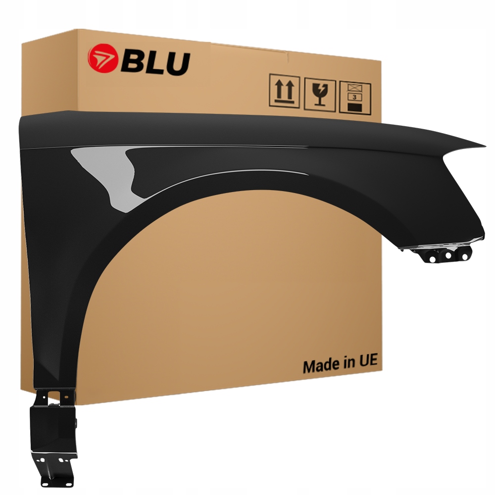 Blu Blatník Audi A3 8P Lift LZ7L pravý 08-12 přední pozink LavaGrau