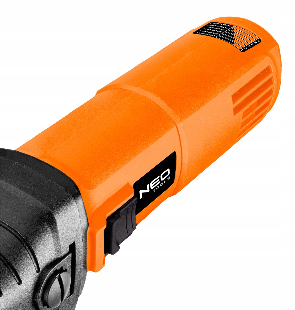 Polerka dual action 710W, 125mm, obroty 2000-4600 System mocowania materiału ściernego mocowanie na rzepy