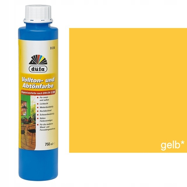 

Dufa Pigment do Farb i Tynków 0,75 l Żółty