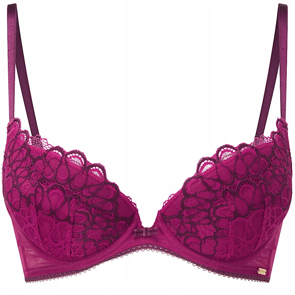 Gossard Swirl raspberry podprsenka plunge 70E 32DD