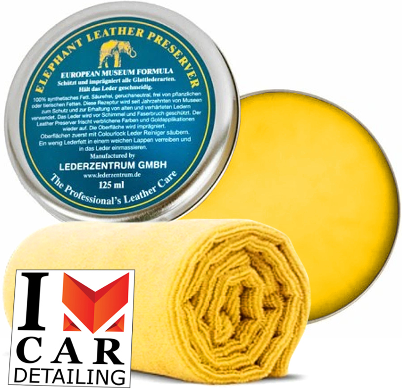 

Wosk Samochodowy Do Skóry Elephant Leder 15 ml