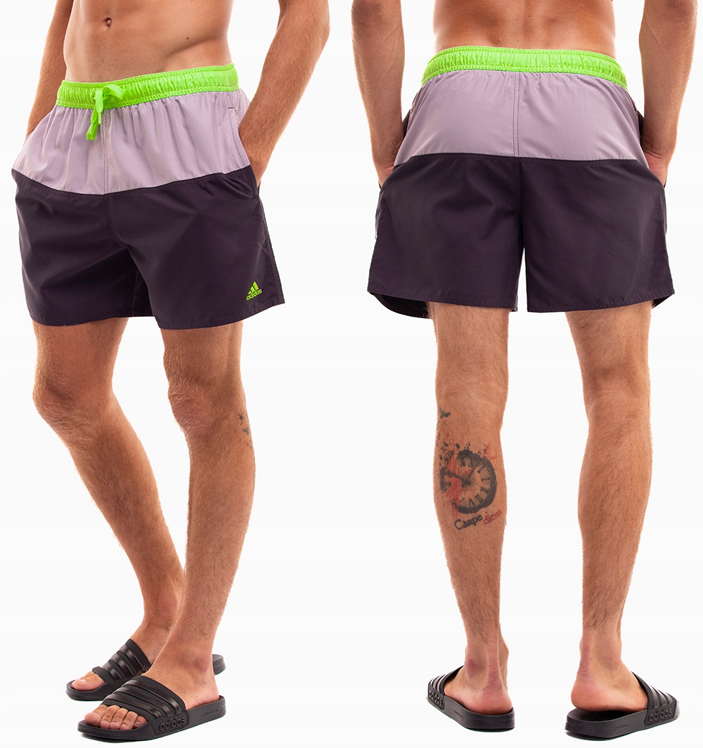 adidas Kraťasy s krátkými plavkami Colorblock vel M
