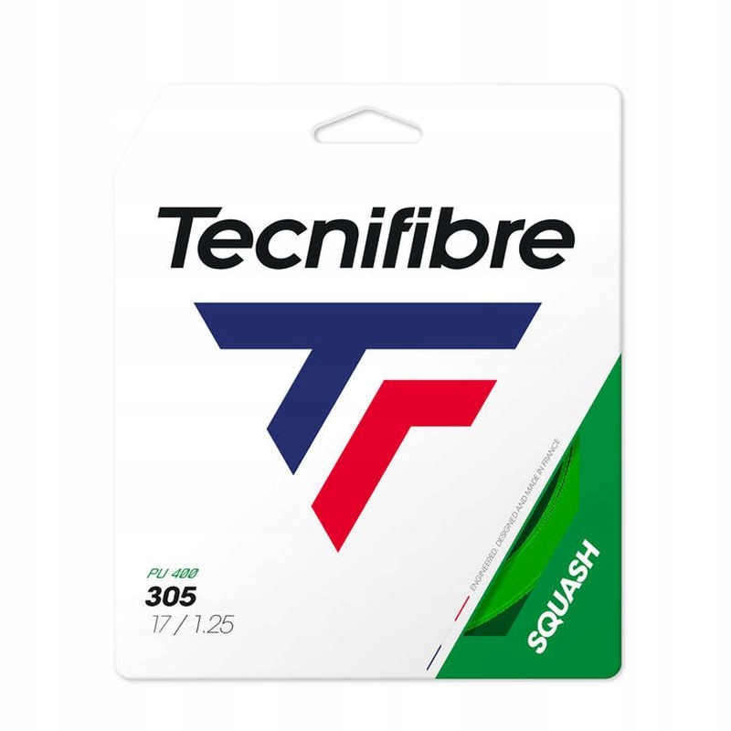 Naciąg Do Squasha Tecnifibre 305 Green 1,25 9.7m