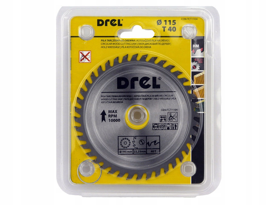 

Tarcza Do Drewna Piła Widiowa 115 40 Zębów Drel