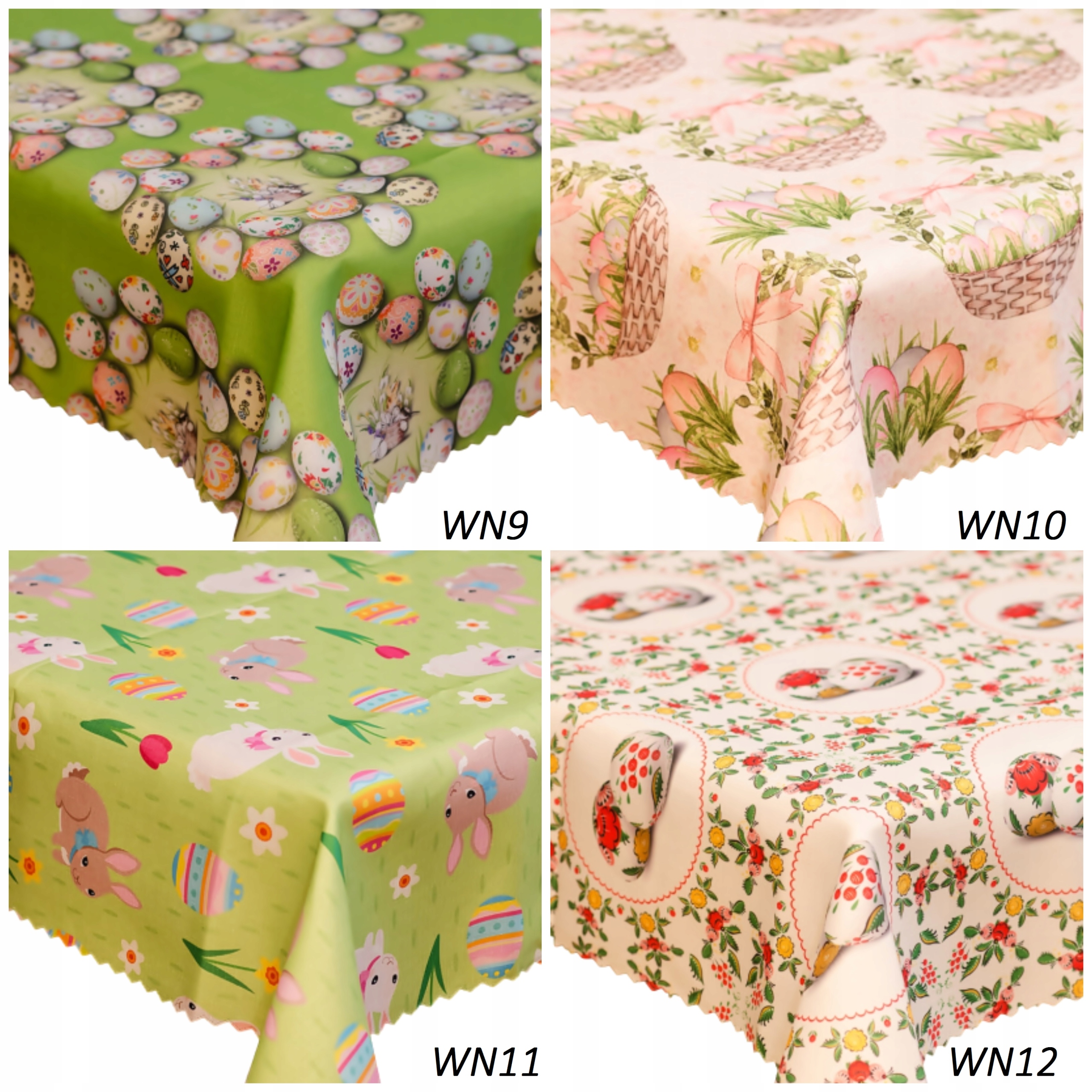 OBRUS Wielkanocny WIELKANOC Świąteczny 120x120 WN Marka inna