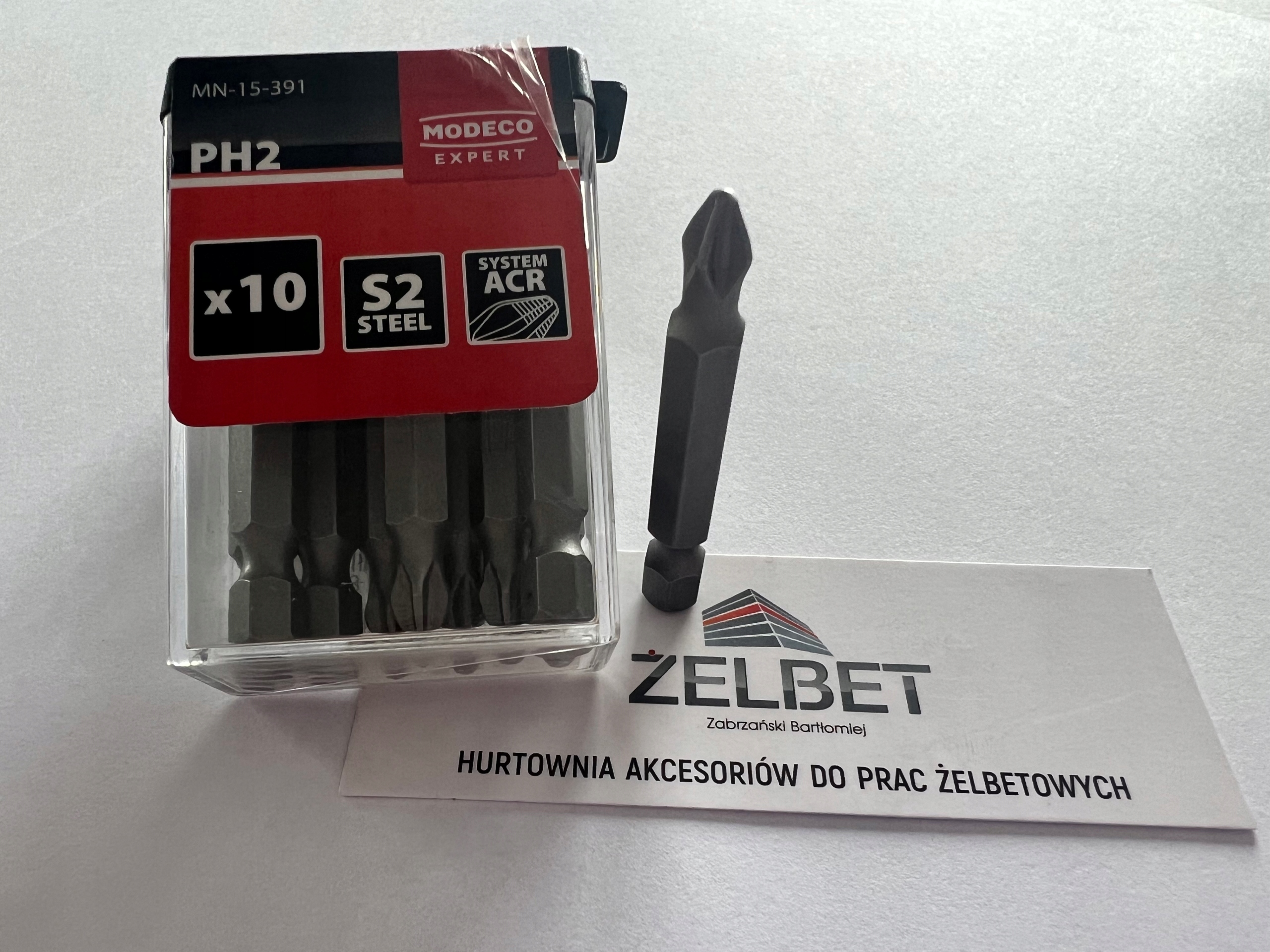 Modeco Grot do wkrętarek PH2 50mm 1 szt. Marka inna