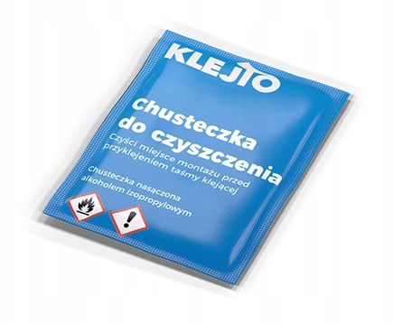 

Chusteczka do odtłuszczania Izopropanol rama okna