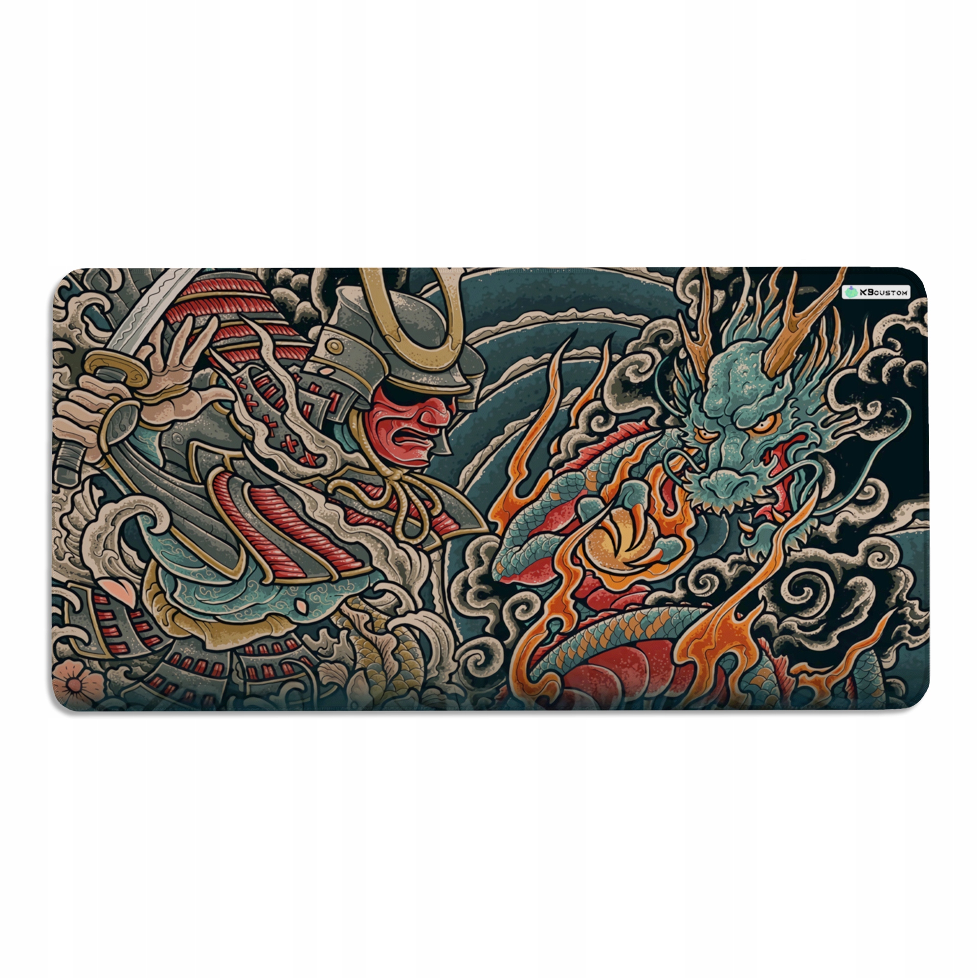Duża Podkładka Mata Pod Myszkę Mysz 100x50 XXXL KBcustom Biurko Dragon 86