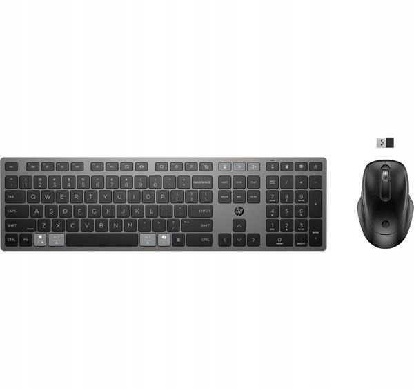Hp 720 Multi-Device Rechargeable Wireless Keyboard and Mouse Combo…