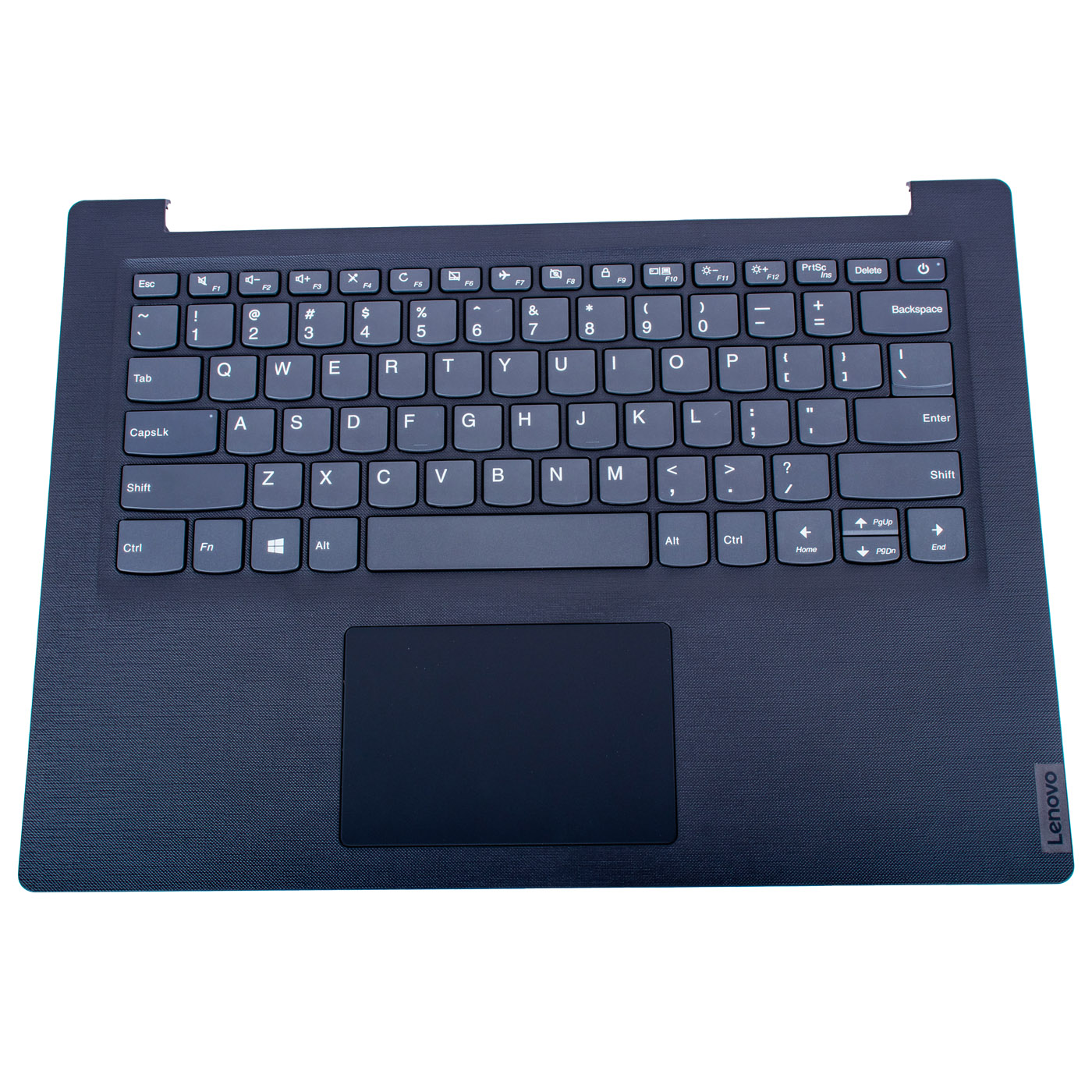 Palmrest klávesnice touchpad Lenovo IdeaPad V14 Tex šedá