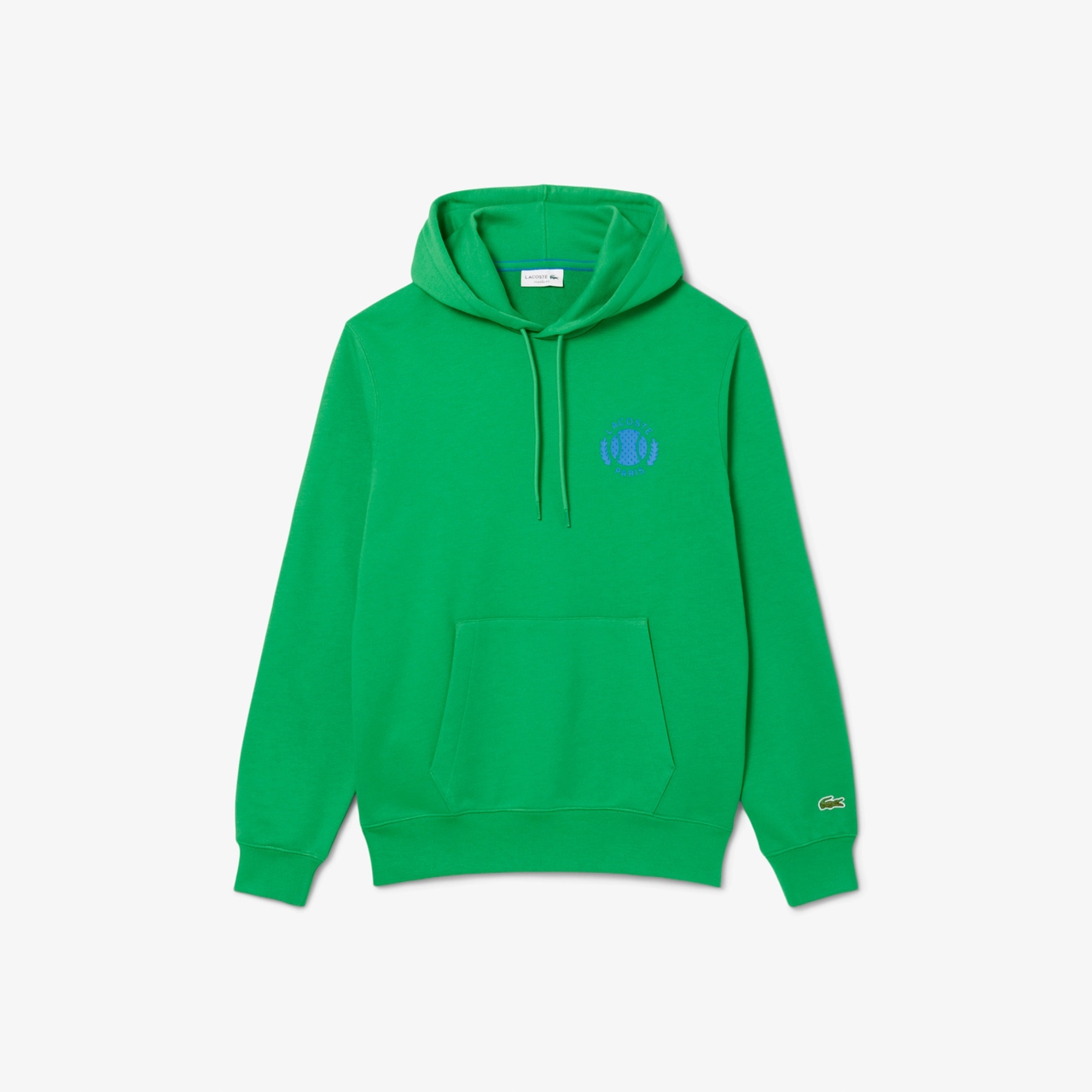 Lacoste Pánská Mikina Tennis Print Hoodie Green 4-M