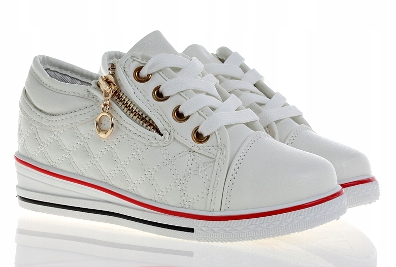 

Buty Sportowe Trampki Dziecięce Białe 6225 roz. 30