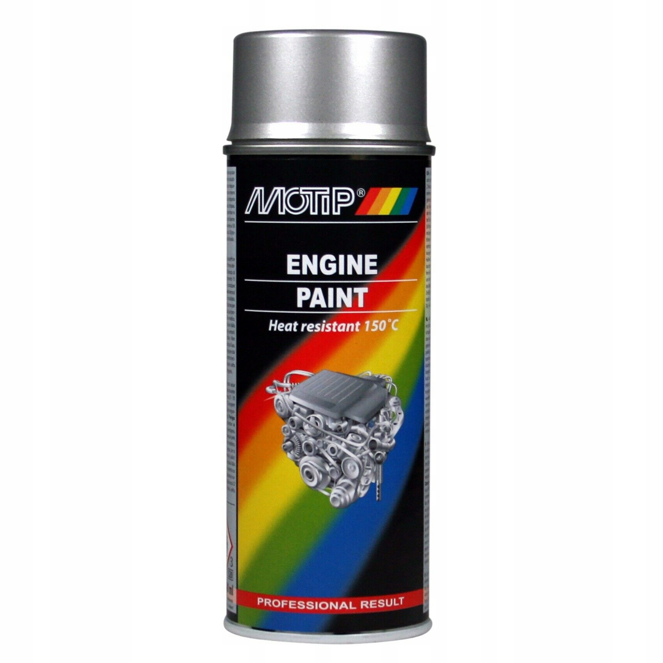 

Motip Lakier do malowania silników Spray Srebrny