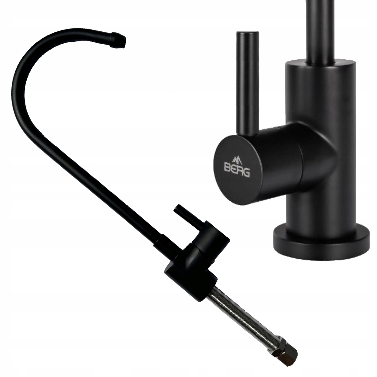 Green Filter Czarna wylewka kranik bateria do wody Osmoza F1CFKB.