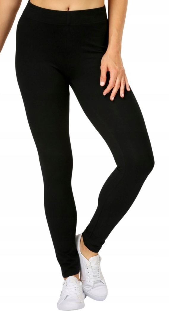 Spodnie Sportowe Damskie Legginsy Czarne Bambusowe Getry Leginsy XL/XXL Stan opakowania oryginalne