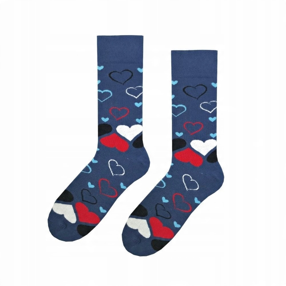 

Skarpetki serca miłości blue 39/42