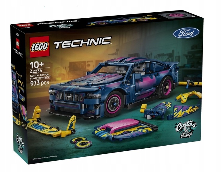 Lego 42236 Technic Tuningová Dílna Auto Ford Mustang Gt