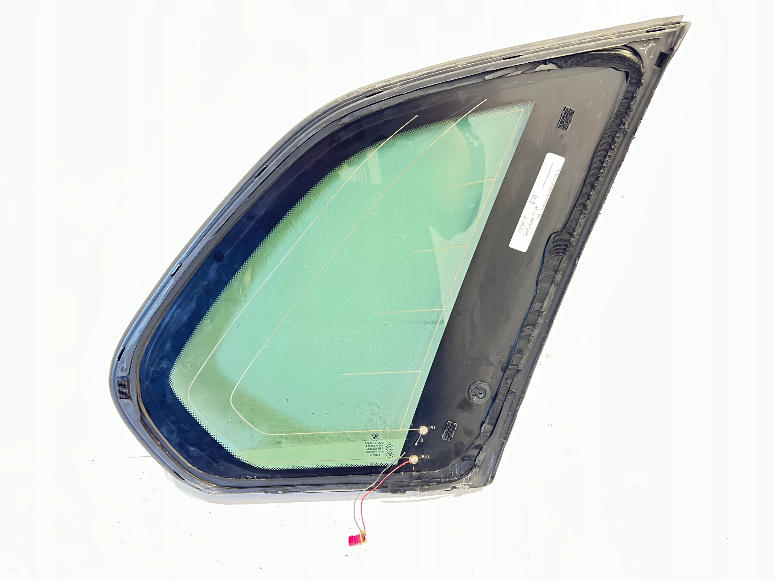 BMW X5 E70 window bodywork left 7163053-07