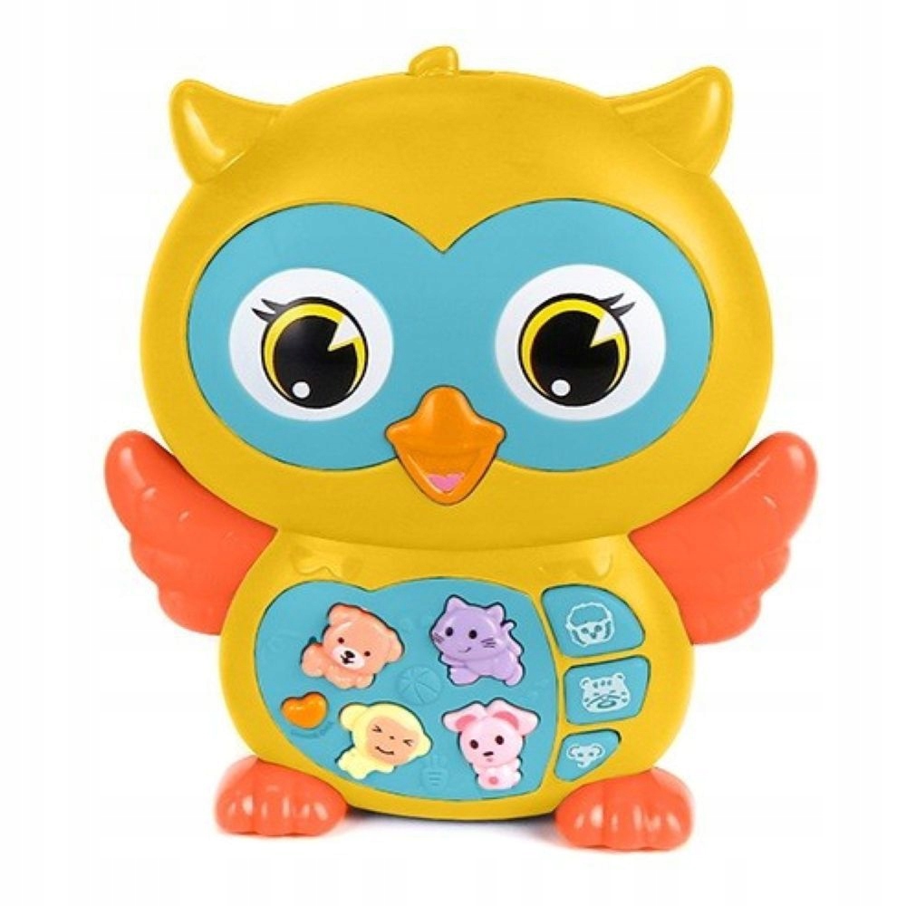 

Pianinko Sowa Żółta E-edu