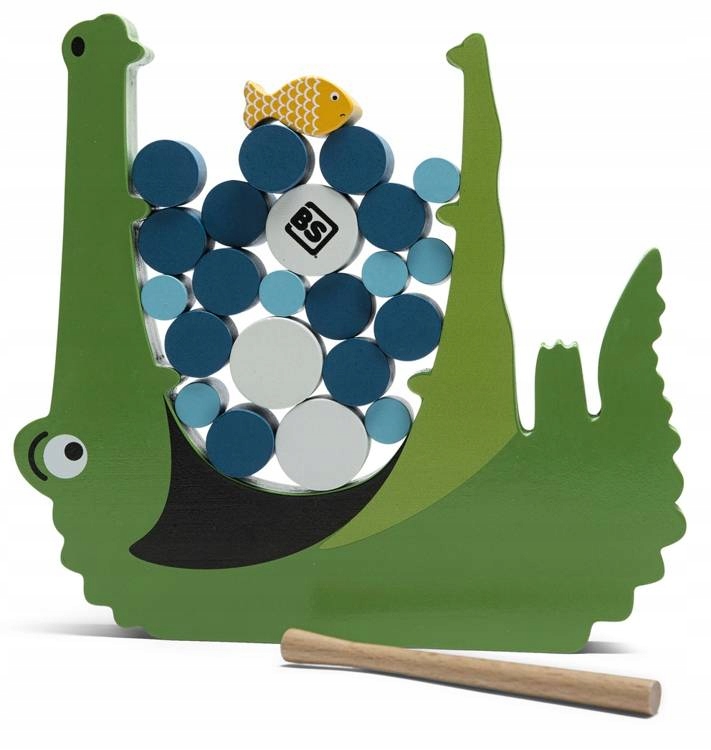 

Gra Zręcznościowa Głodny Krokodyl GA348 Bs Toys