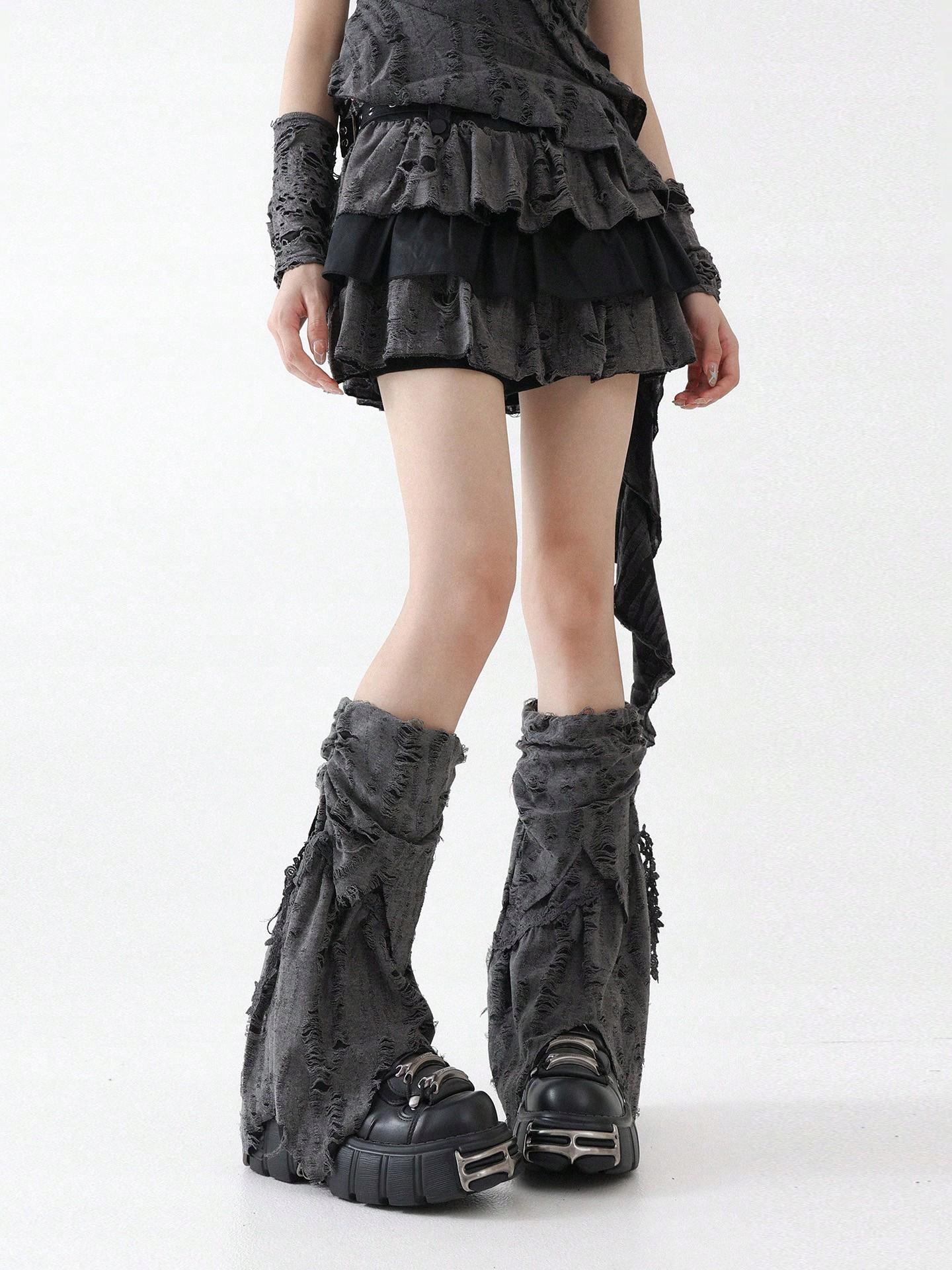 SHEIN OCIEPLACZE NA NOGI _