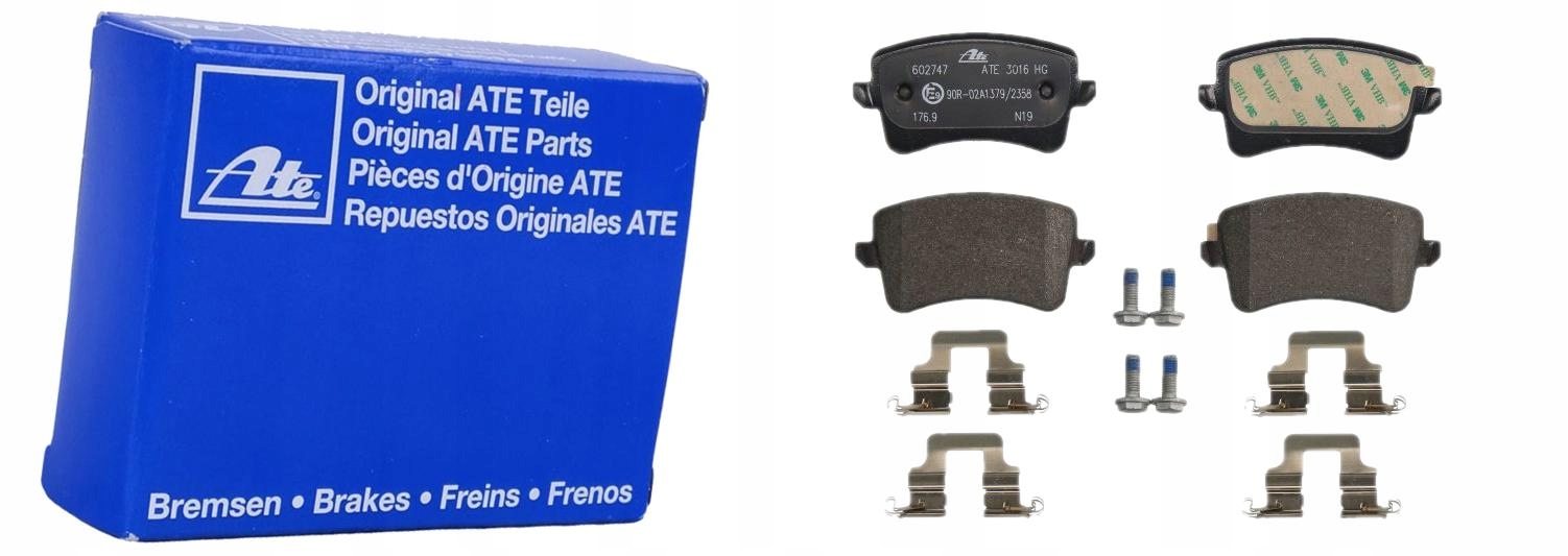 KLOCKI HAMULC. AUDI A4 (B8) 07- TYŁ