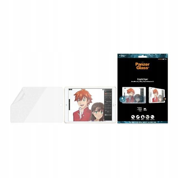 Fólie pro iPad 10.2 PanzerGlass Antireflexní, antibakteriální