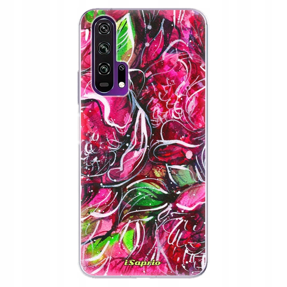 Silikonowe etui iSaprio Burgundy do Honor 20 Pro