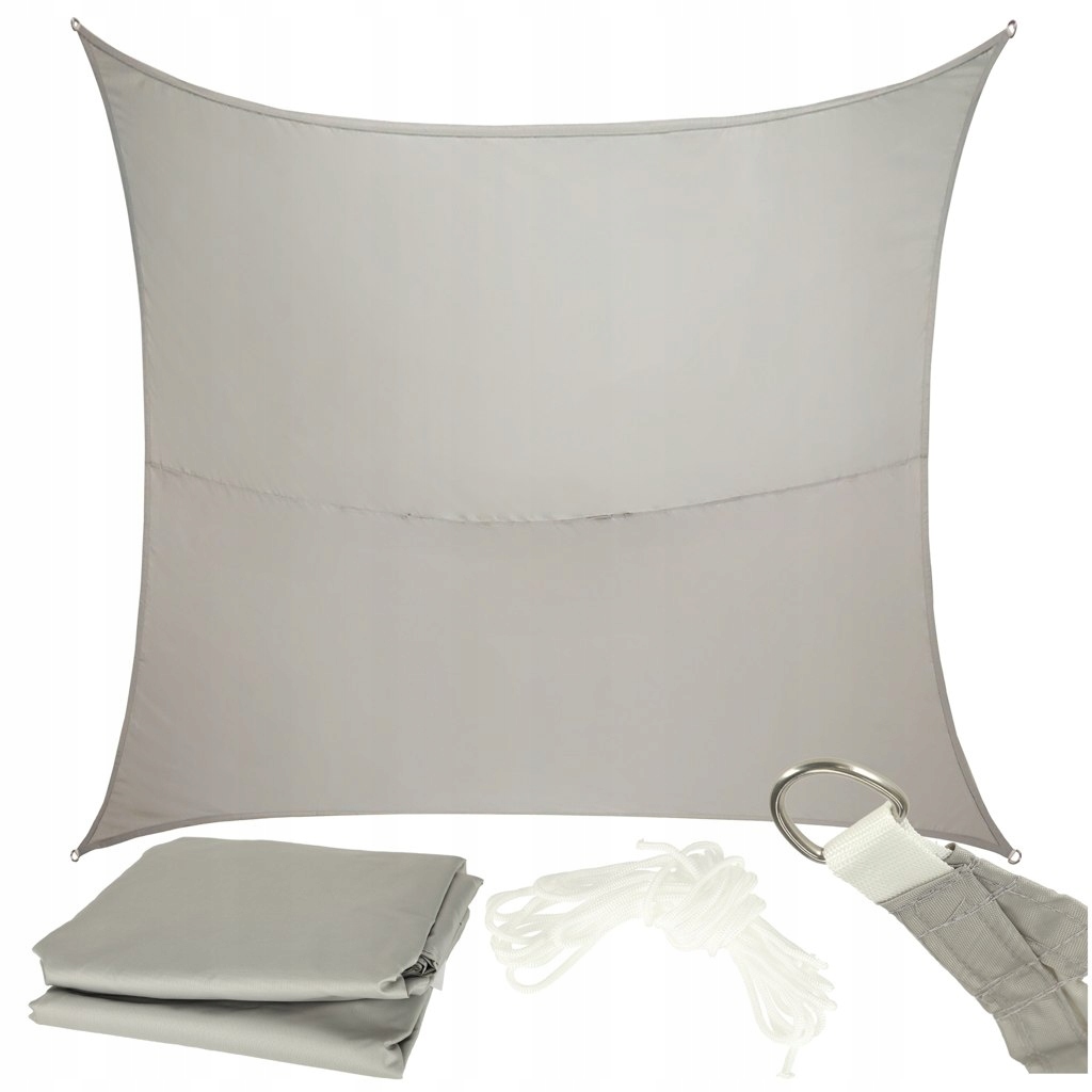 Żagiel Przeciwsłoneczny Ogrodowy Prostokątny 4X3M Tarasowy Wodoodporny