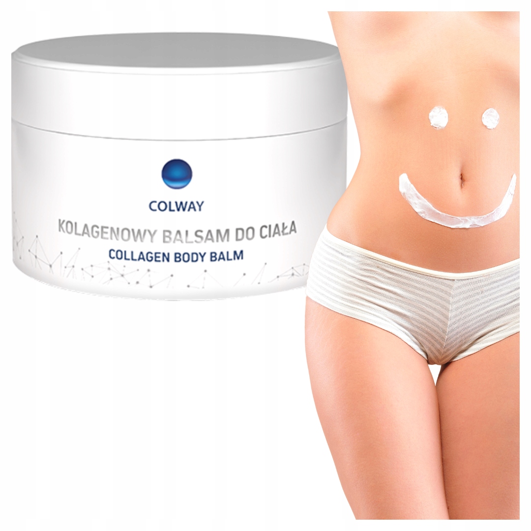 Colway Kolagenowy Balsam do Ciała 200ml Ujędrniający Nawilżający Odżywczy