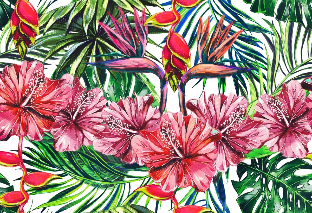 

Fototapeta Flizelina Wzór dżungli - 104x70