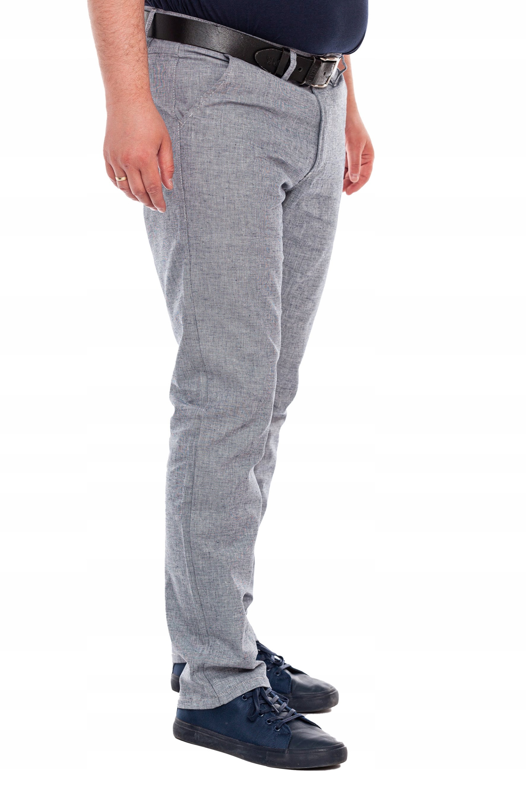 Męskie Spodnie Chinosy Bawełniane Polski Producent Wysoka Jakość 96 cm/L32 Waga produktu z opakowaniem jednostkowym 0.5 kg