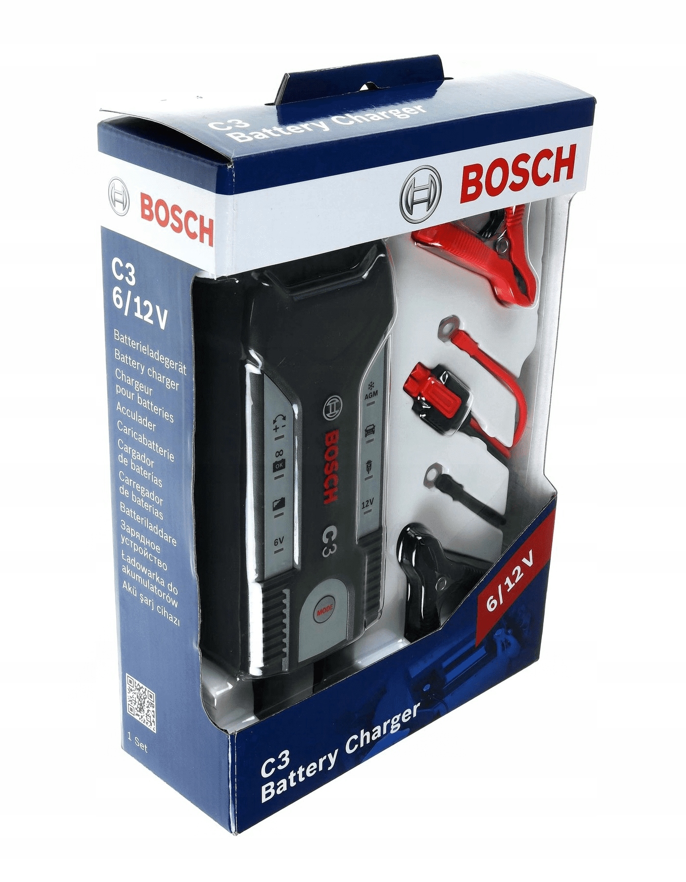 Nabíječka BOSCH C3 6/12V, 3,8A - automatická 