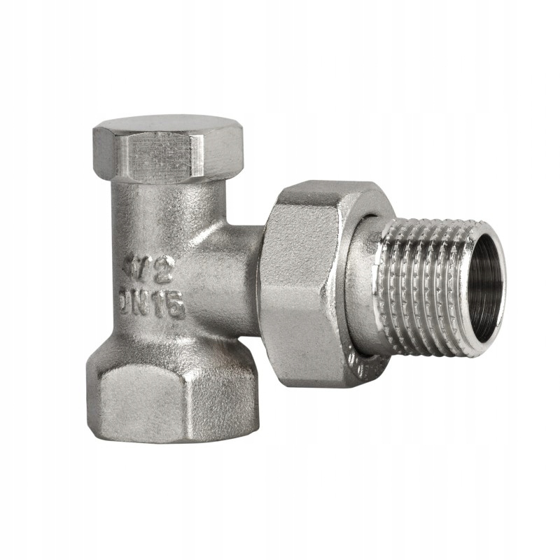 

Zawór grzejnikowy powrotny kątowy 1/2 cala